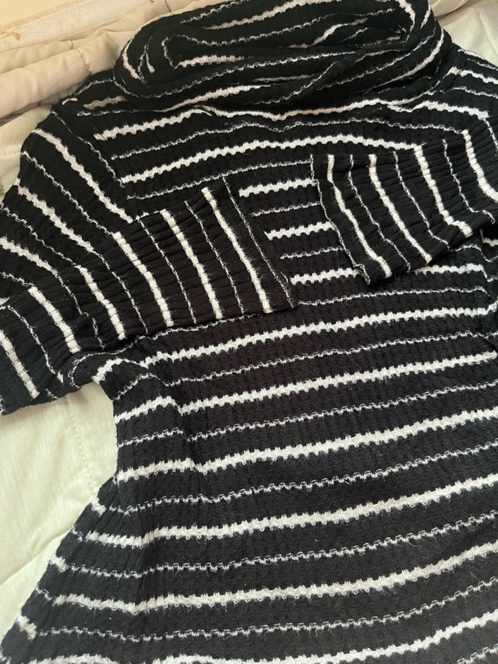 We the free knit sweater with bell sleeves